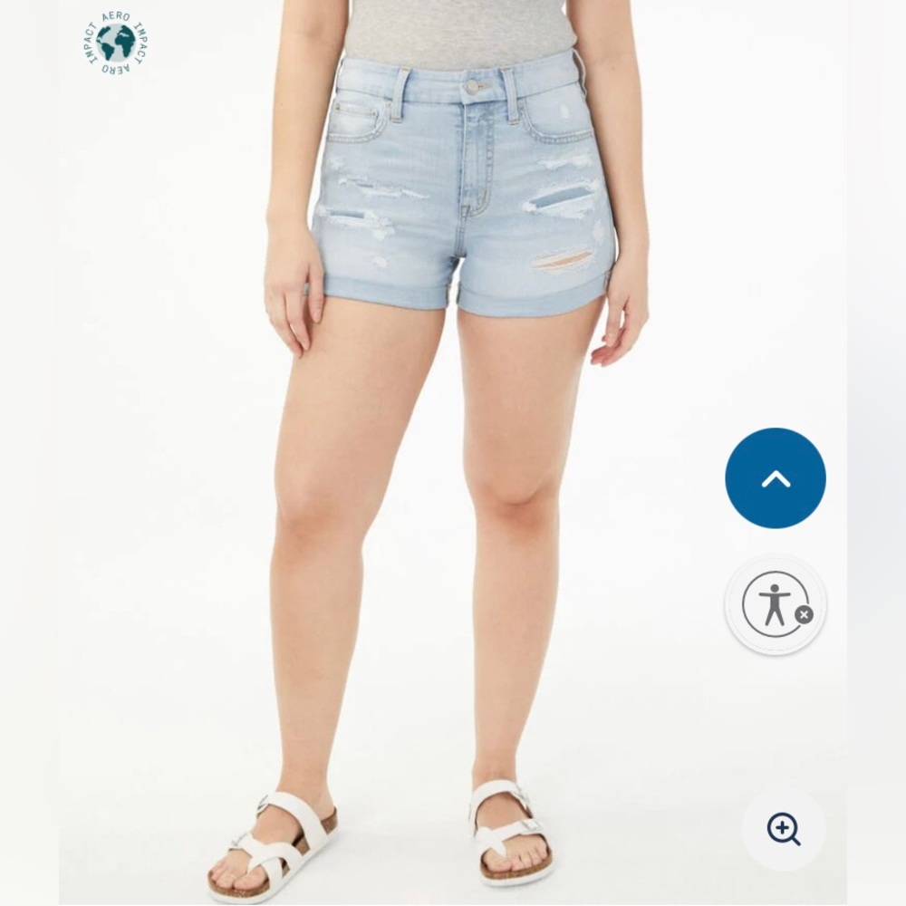 Aero high rise curvy midi-3” shorts